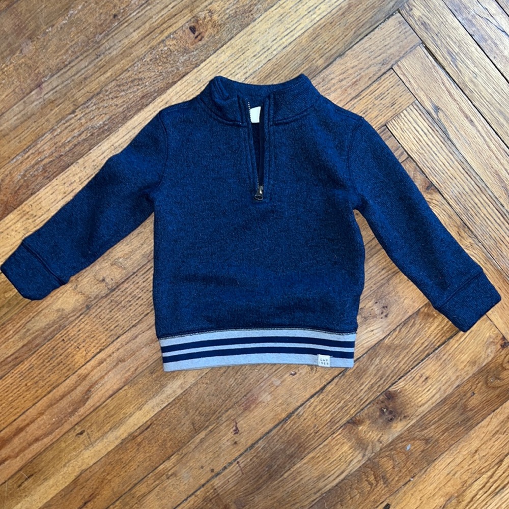 Gap quarter zip sweater